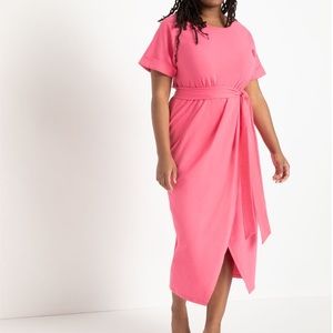 !New With Tags! Eloquii Wrap Skirt Knit Dress